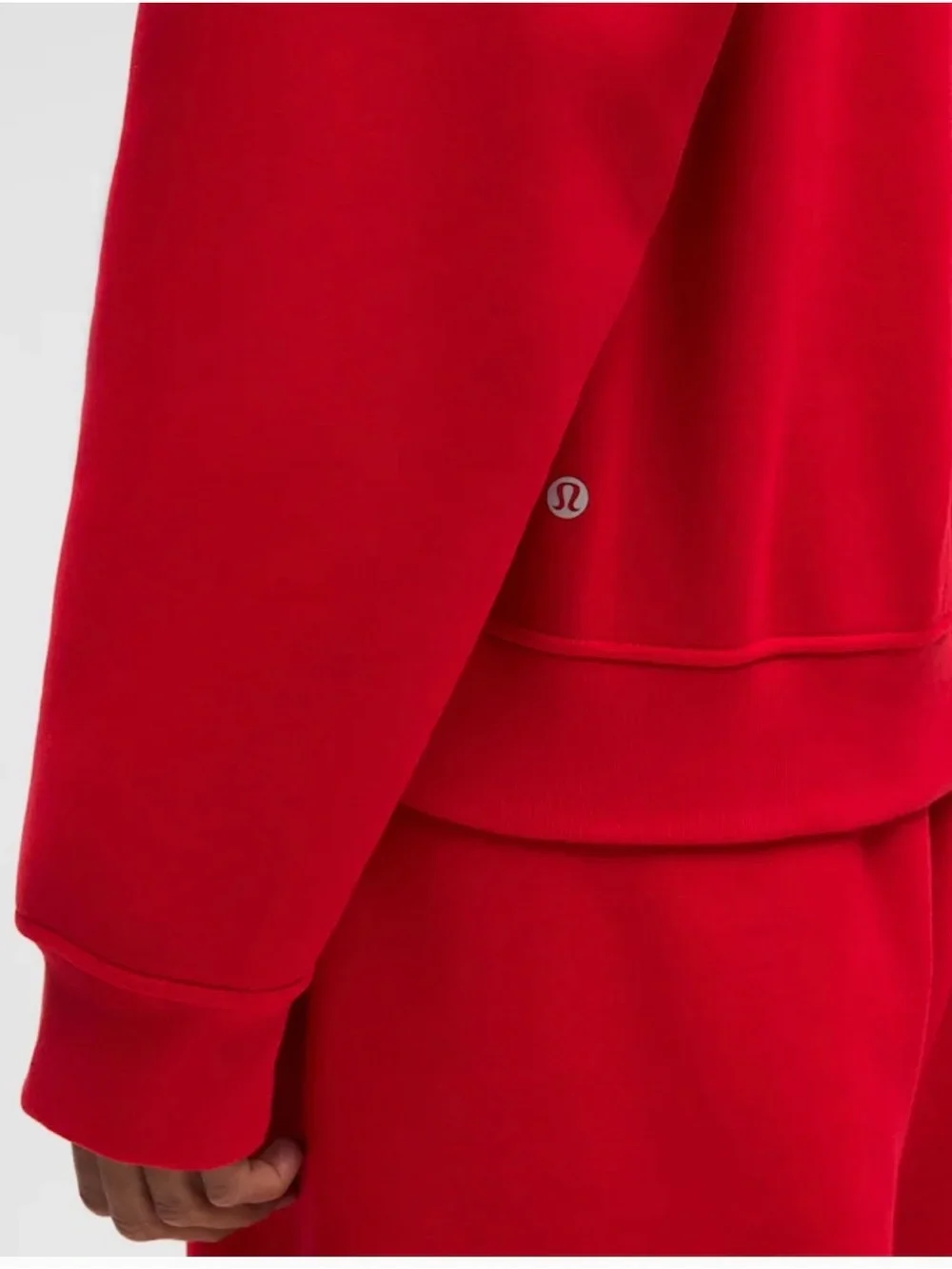 lululemon Women's Steady State SuperLoft Hoodie Oxford Red Size M
